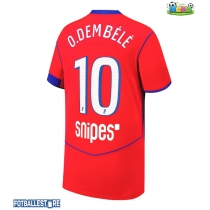 Paris Saint-Germain Ousmane Dembele #10 Tredjedrakt 2025-26 Kortermet